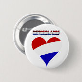 オランダの旗 缶バッジ (正面&裏面)