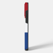 オランダの旗 iPhoneケース (左側面)
