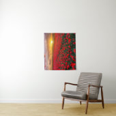 オランダの日没のチューリップ分野 タペストリー (インサイチュ)