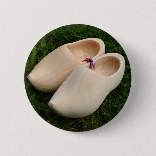 オランダの木の障害物 缶バッジ (正面)