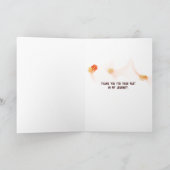 オランダの木靴感謝していyou カード (内部)