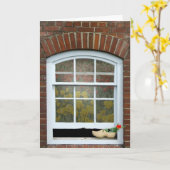 オランダの木靴感謝していyou カード (黄色い花)