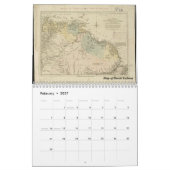 オランダの植民地地図のカレンダー カレンダー (2月 2027)