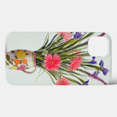 オランダの水差しのアイリスそしてBerbera Case-Mate iPhoneケース (裏面 (横))