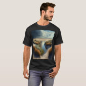 オランダの海岸砂丘 Tシャツ (正面フル)