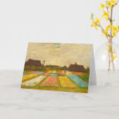 オランダの空白のな挨拶状の花壇 カード (黄色い花)