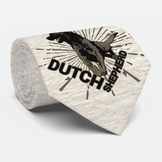 オランダの羊飼い犬 ネクタイ (ロール)