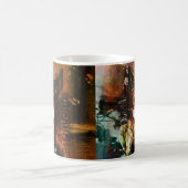 オランダの羊飼い犬- Dutchie コーヒーマグカップ (中央)