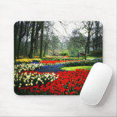 オランダの花園が付いているマウスパッド マウスパッド (マウス)