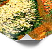 オランダの花壇アート素晴らしの絵画ポスター ポスター (コーナー)