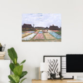 オランダの花壇ビンセント・ヴァン・ゴッホ ポスター (ホームオフィス)