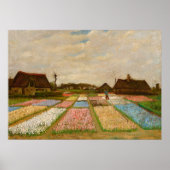 オランダの花壇Bulb Fields by van ゴッホ ポスター (正面)