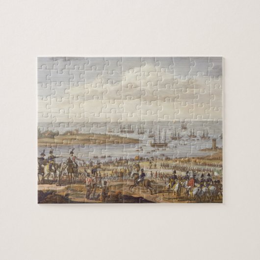 オランダの英国、30 Noveの乗船 ジグソーパズル (横)