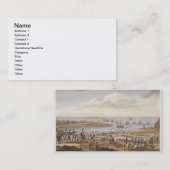 オランダの英国、30 Noveの乗船 名刺 (正面/裏面)