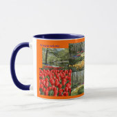 オランダの記念品のマグ(Keukenhof Gardens/15 oz。) マグカップ (左)