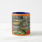 オランダの記念品のマグ(Keukenhof Gardens/15 oz。) マグカップ (中央)