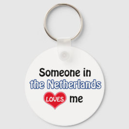 オランダの誰かが私を愛している キーホルダー