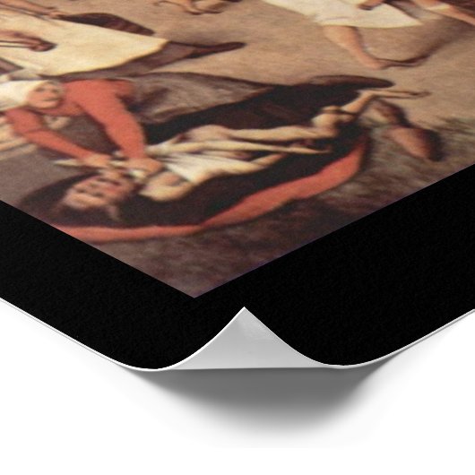 オランダの諺 – 1559 ポスター (角)