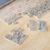 オランダの雪と風車のある冬の風景 ジグソーパズル (側面)