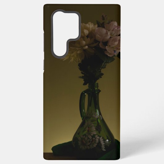 オランダの静物画のスマホケース SAMSUNG GALAXYケース (裏面)