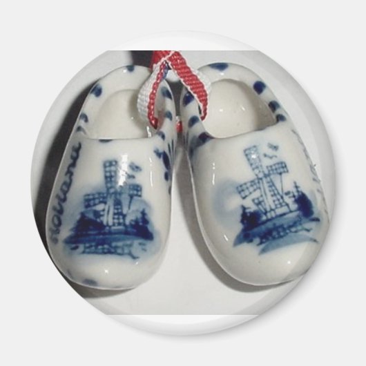 オランダの靴 マグネット (正面)