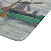 オランダの風車(オランダ) カッティングボード (角)