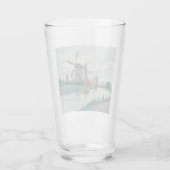 オランダの風車(オランダ) タンブラーグラス (裏面)