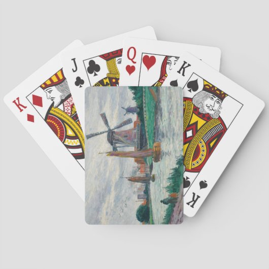 オランダの風車(オランダ) トランプ (裏面)