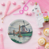 オランダの風車(オランダ) ペーパープレート (パーティー)