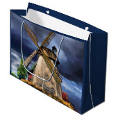 オランダの風車 ギフトバッグ (正面アングル)