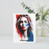 オランダはがき – ポートレート – 女性の世界 ポストカード (スタンド正面)