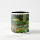 オランダはオランダと呼ばれる)、リッセ。ケウケンホフ11 ツートーンマグカップ (中央)