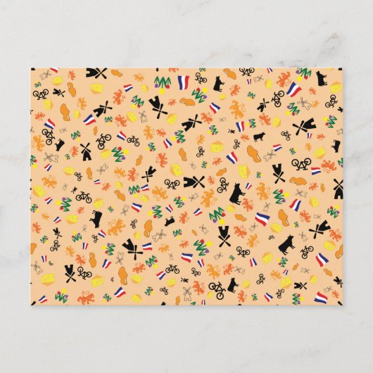 オランダへの愛 ポストカード (正面)