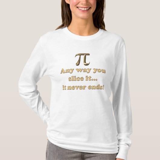 オランダアップルPi Tシャツ (正面)