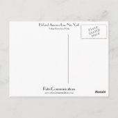 オランダアメリカラインニューヨーク ポストカード (裏面)