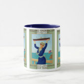 オランダアメリカライン マグカップ (中央)