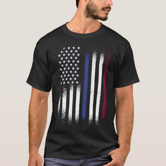オランダアメリカ伝統月オランダパトリオ Tシャツ (正面)