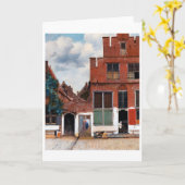 オランダアリー、ヨハネス・フェルメール カード (黄色い花)