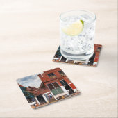 オランダアリー、ヨハネス・フェルメール スクエアペーパーコースター (インサイチュ)