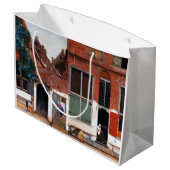 オランダアリー、ヨハネス・フェルメール ラージペーパーバッグ (裏面アングル)