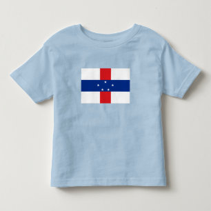 オランダアンティル国旗 トドラーTシャツ
