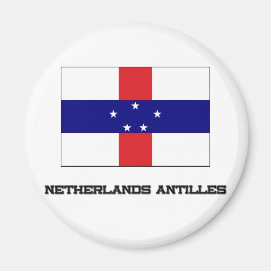 オランダアンティル国旗 マグネット (正面)