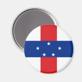 オランダアンティル国旗 マグネット (正面/裏面)