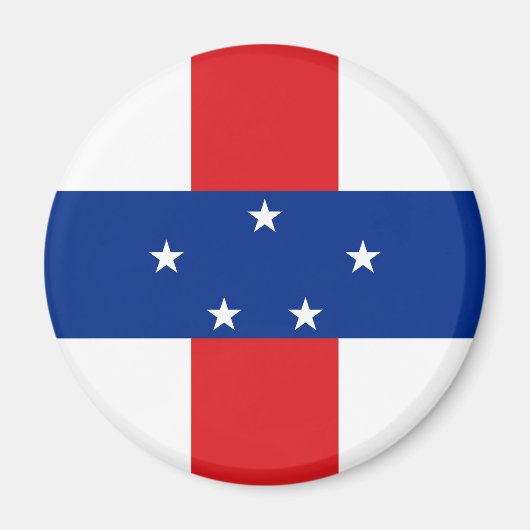 オランダアンティル国旗 マグネット (正面)
