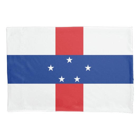 オランダアンティル国旗 枕カバー (正面)