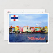 オランダアンティル諸島 – ウィレムスタッド –  ポストカード (正面/裏面)