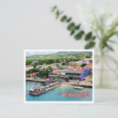 オランダアンティル – クラレンダイク –  ポストカード (スタンド正面)