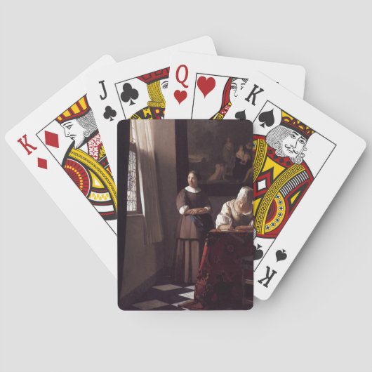 オランダアーティストバーメ絵画アー トランプ (裏面)