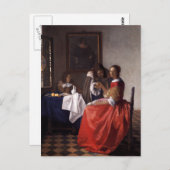 オランダアーティストバーメ絵画アー ポストカード (正面/裏面)