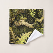 オランダアールヌーボーカエルinツリー バスタオルセット (ウォッシュタオル)